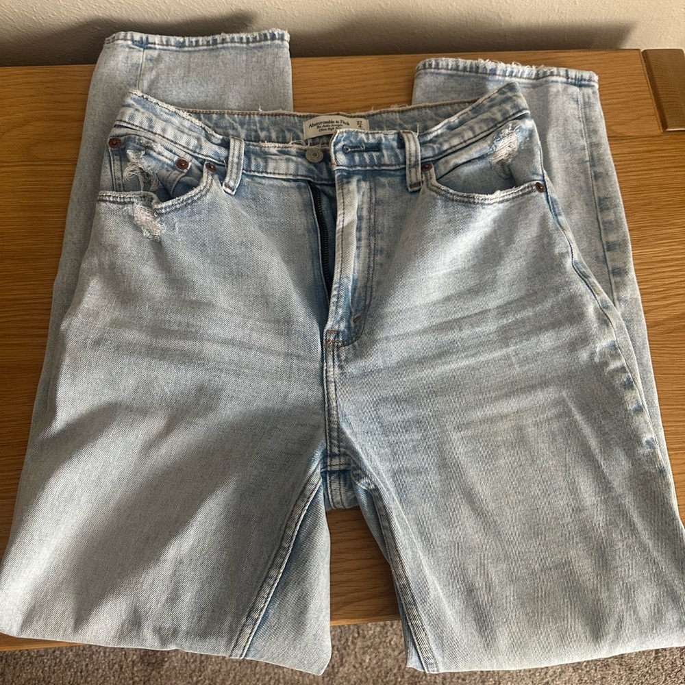 Abercrombie & Fitch Light Blue Jeans